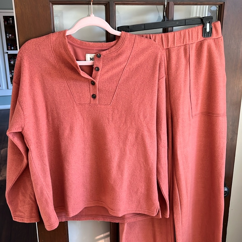 Madewell cozy set NWT